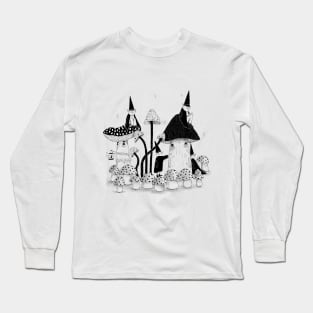 Mushroom Family Long Sleeve T-Shirt